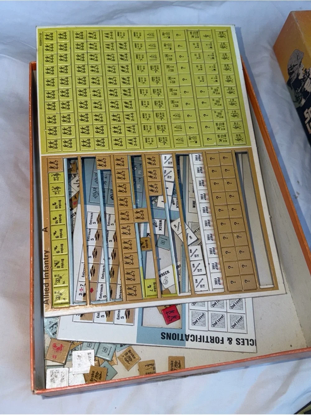 2nd ED Squad Leader Vintage 1977 The Game of Infantry Combat in WWII Board USA